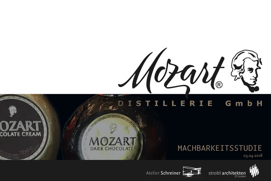 VISITOR- und TRAINIGSCENTER, Machbarkeitsstudie, Mozart Distillerie